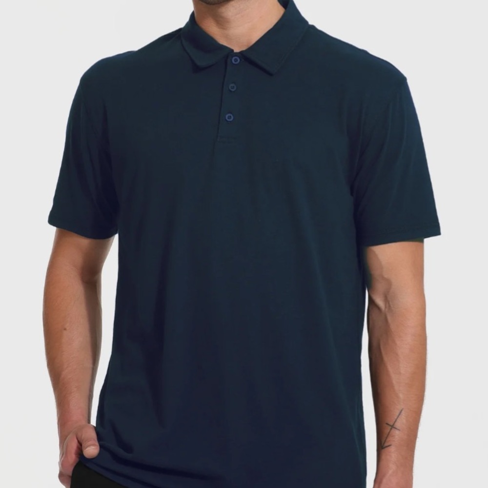 True Classic Men's Polo Shirt - Dark Gray